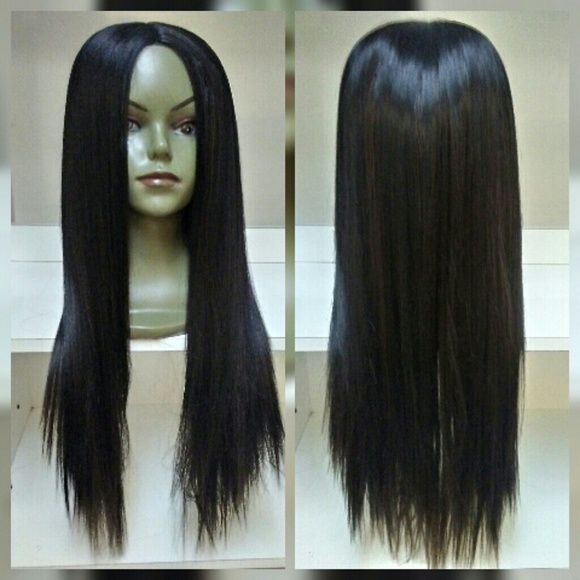 20 inch mink yaki straight hair wig - Picture 2 of 3